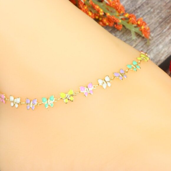 "Elegant Handmade Anklet – Delicate Jewelry for Women, MAR091097 - Picture 1 of 10